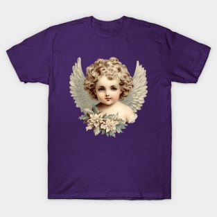 Vintage Ephemera Cherub T-Shirt